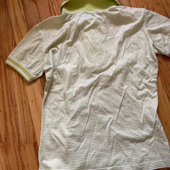 Munsingwear Green Golf Collared Top - Picture 3 of 3